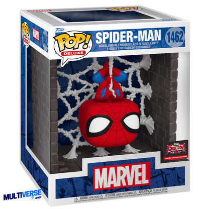 SPIDER-MAN UPSIDE DOWN DELUXE EXCLUSIVO TARGETCON #1462 - FUNKO POP! MARVEL