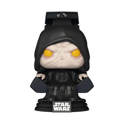 EMPERADOR PALPATINE EN TRONO EXCLUSIVO HOT TOPIC #614 : STAR WARS - FUNKO POP! MOVIES