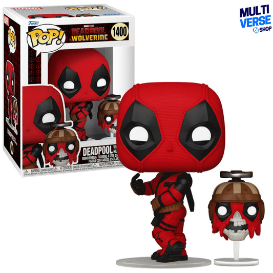 DEADPOOL WITH HEADPOOL: DEADPOOL & WOLVERINE - FUNKO POP! MARVEL