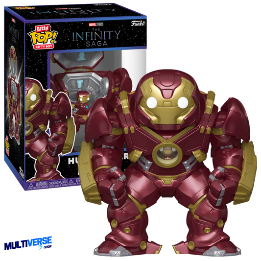 HULKBUSTER CON IRON MAN BITTY POP : INFINITY SAGA - FUNKO POP! MARVEL