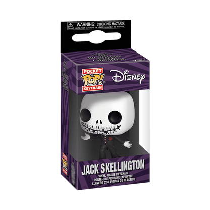 LLAVERO JACK SKELLINGTON : THE NIGHTMARE BEFORE CHRISTMAS - FUNKO POP! KEYCHAIN DISNEY