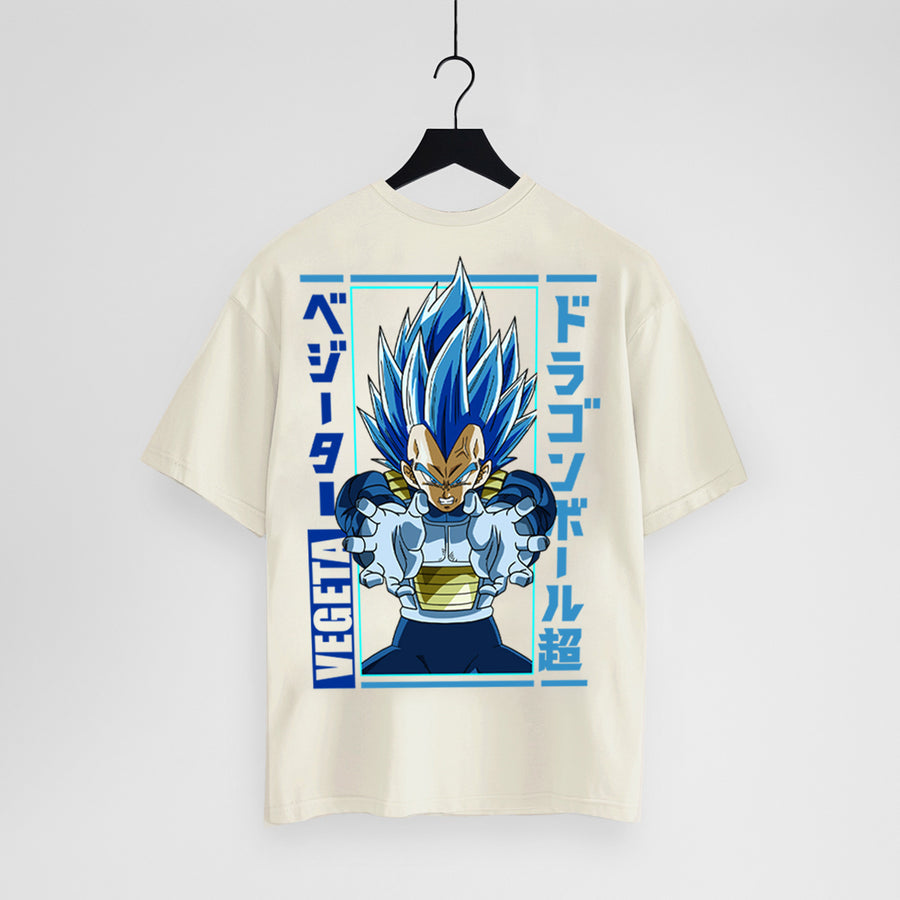 PRINCIPE VEGETA DRAGON BALL PLAYERA