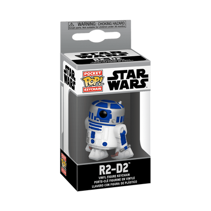 R2-D2 : STAR-WARS FUNKO POP! KEYCHAIN