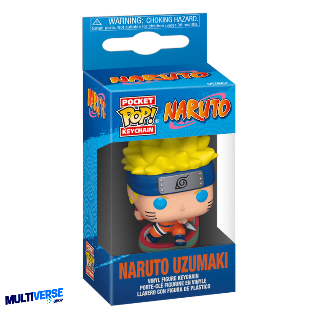 NARUTO UZUMAKI (LLAVERO) : NARUTO - FUNKO POP! KEYCHAIN