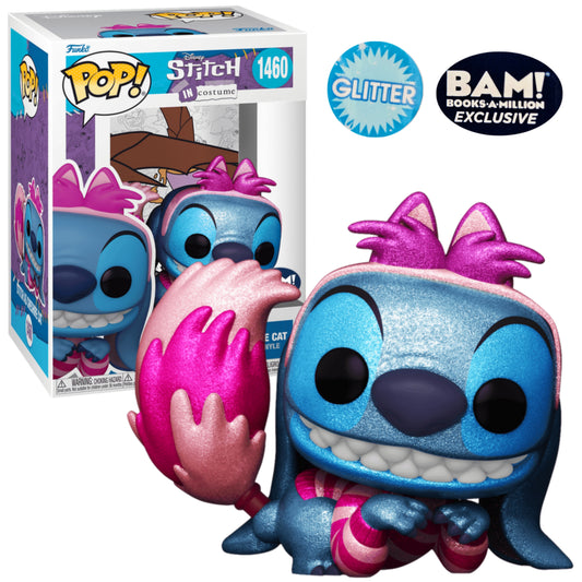 STITCH AS CHESHIRE CAT (GLITTER) #1460 : STITCH IN COSTUME - FUNKO POP! DISNEY