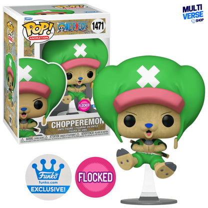CHOPPERMON (FLOCKED) WANO EXCLUSIVO FUNKO SHOP #1471 : ONE PIECE - FUNKO POP! ANIMATION